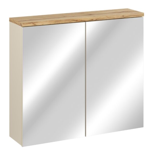 BALI KASMIR tükrös felső szekrény 80 cm 2 ajtós