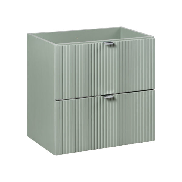LINE REED GREEN Mosdós szekrény 60 cm 2 fiókos