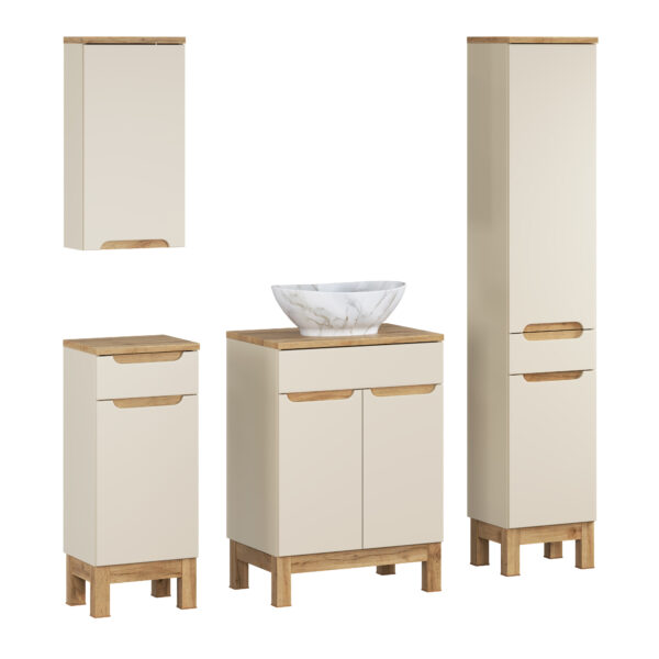 .BALI KASMIR komplett fürdőszoba bútor szett 60 cm