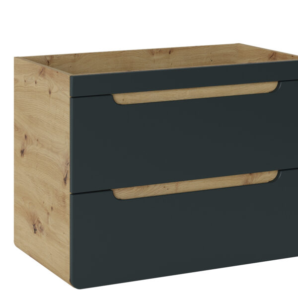 ARUBA COSMOS mosdós alsó szekrény 80 cm 2 fiók