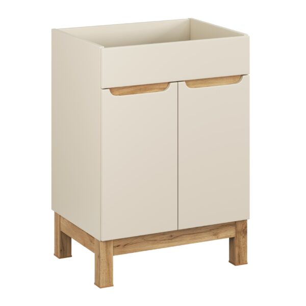 BALI KASMIR mosdós szekrény 60 cm 2 ajtós