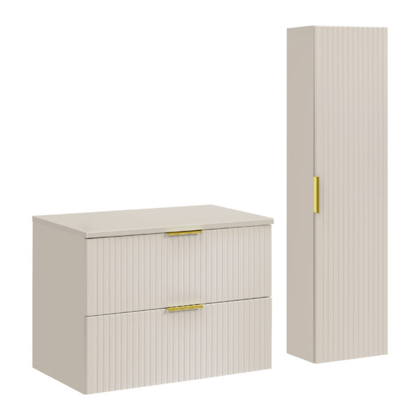 .ADEL KASMIR komplett fürdőszoba bútor szett 80 cm