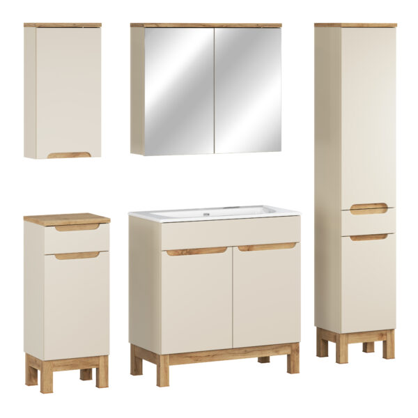 .BALI KASMIR komplett fürdőszoba bútor szett 80 cm