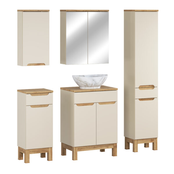 BALI KASMIR komplett fürdőszoba bútor szett 60 cm