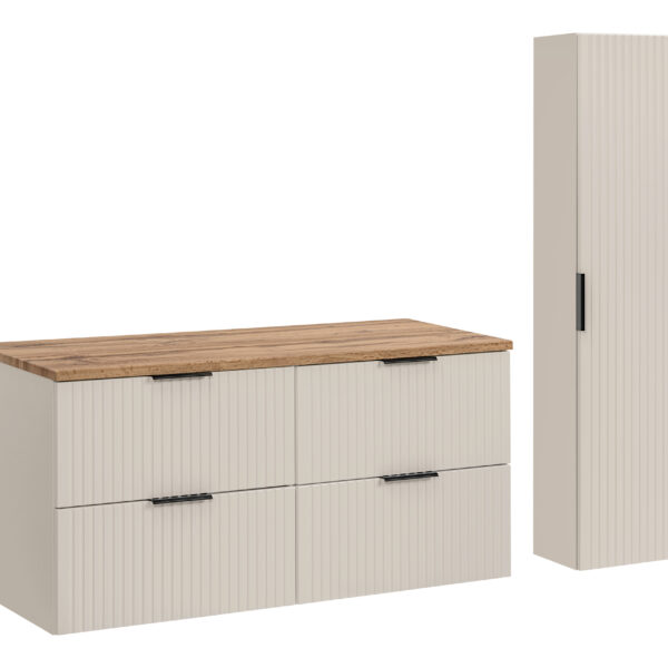 .ADEL KASMIR komplett fürdőszoba bútor szett 120 cm