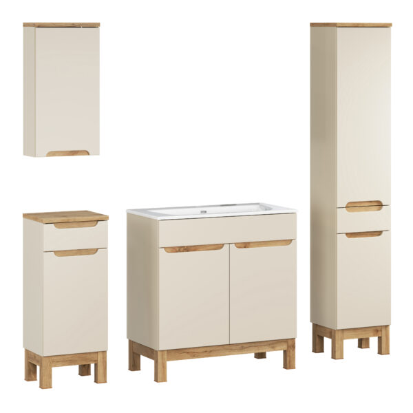 .BALI KASMIR komplett fürdőszoba bútor szett 80 cm