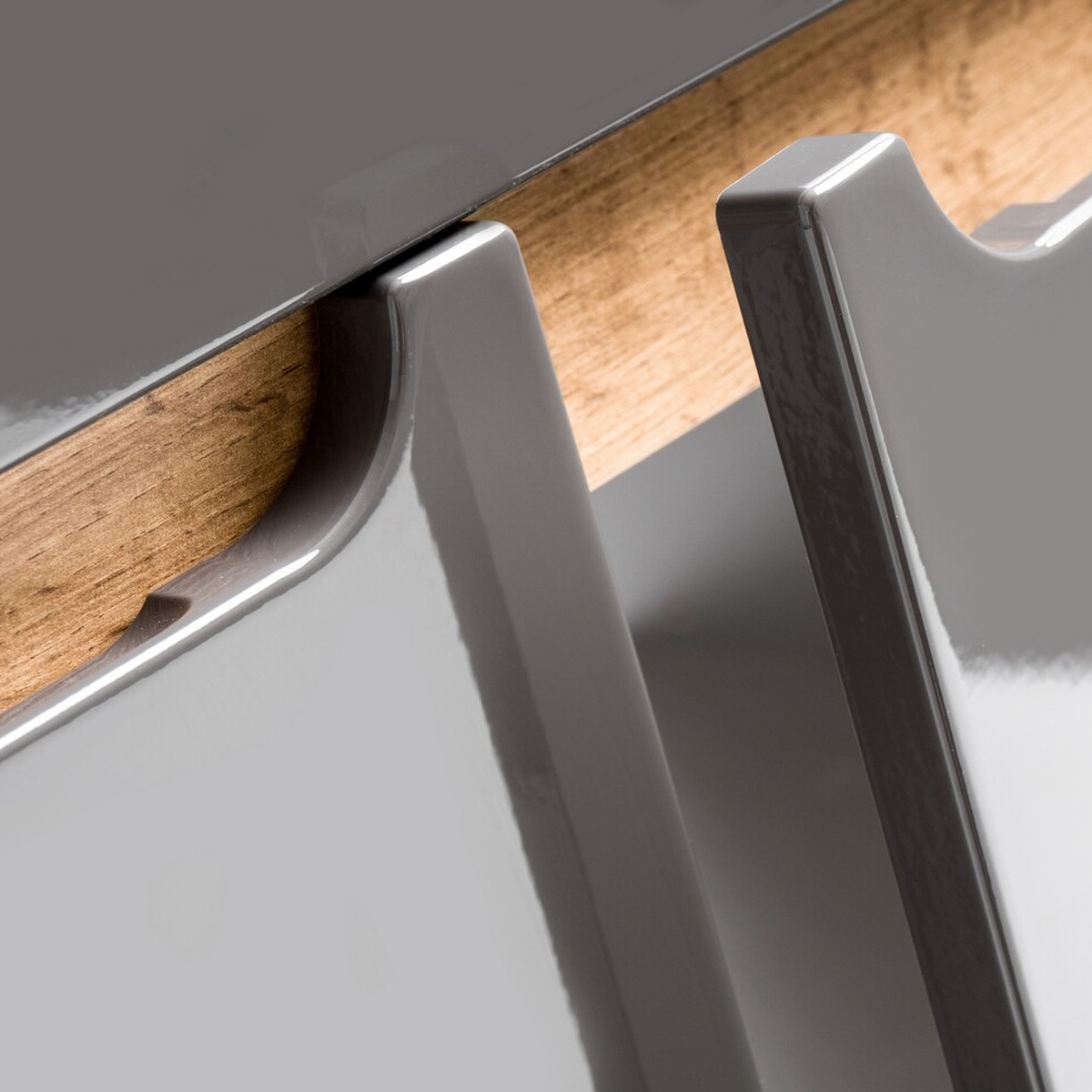 BALI Grey ívelt él és mart fogantyú részlet