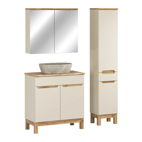 .BALI KASMIR komplett fürdőszoba bútor szett 80 cm