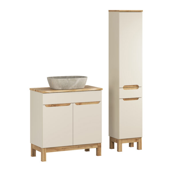 .BALI KASMIR komplett fürdőszoba bútor szett 80 cm