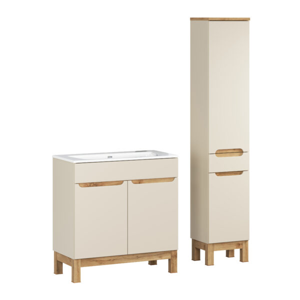 .BALI KASMIR komplett fürdőszoba bútor szett 80 cm