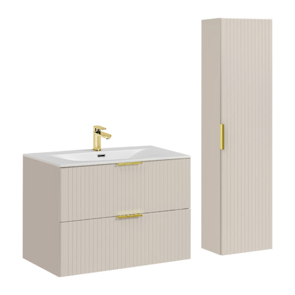 .ADEL KASMIR komplett fürdőszoba bútor szett 80 cm