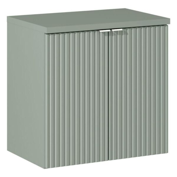 .LINE REED GREEN komplett fürdőszoba bútor szett 60 cm munkalappal