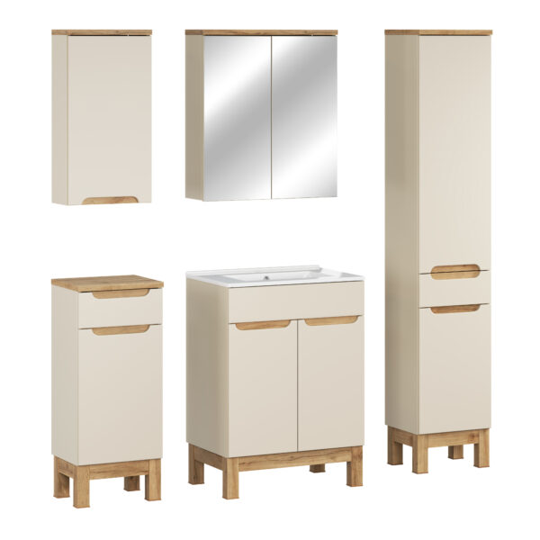 .BALI KASMIR komplett fürdőszoba bútor szett 60 cm