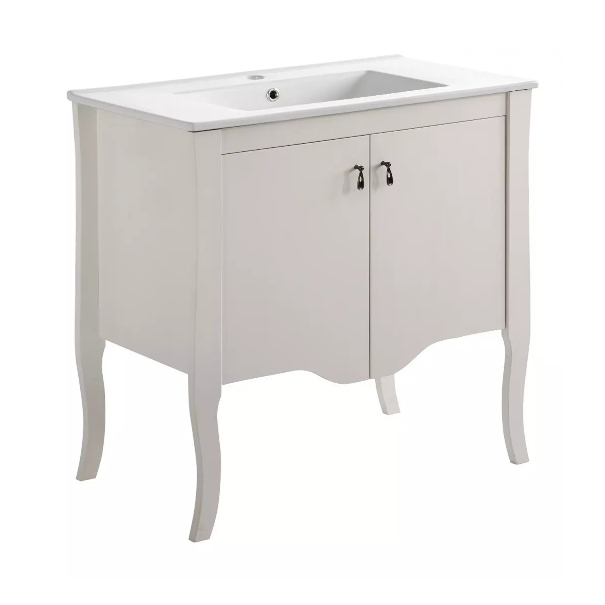 ELISABETH 80 cm mosdós szekrény kerámia mosdóval