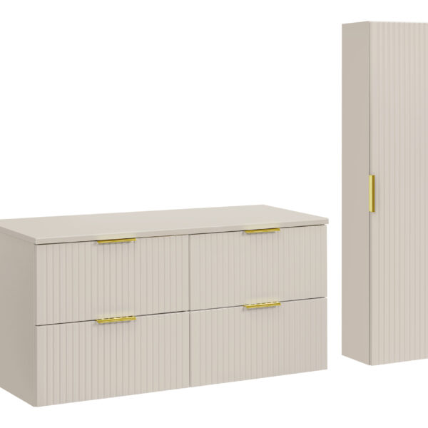 .ADEL KASMIR komplett fürdőszoba bútor szett 120 cm