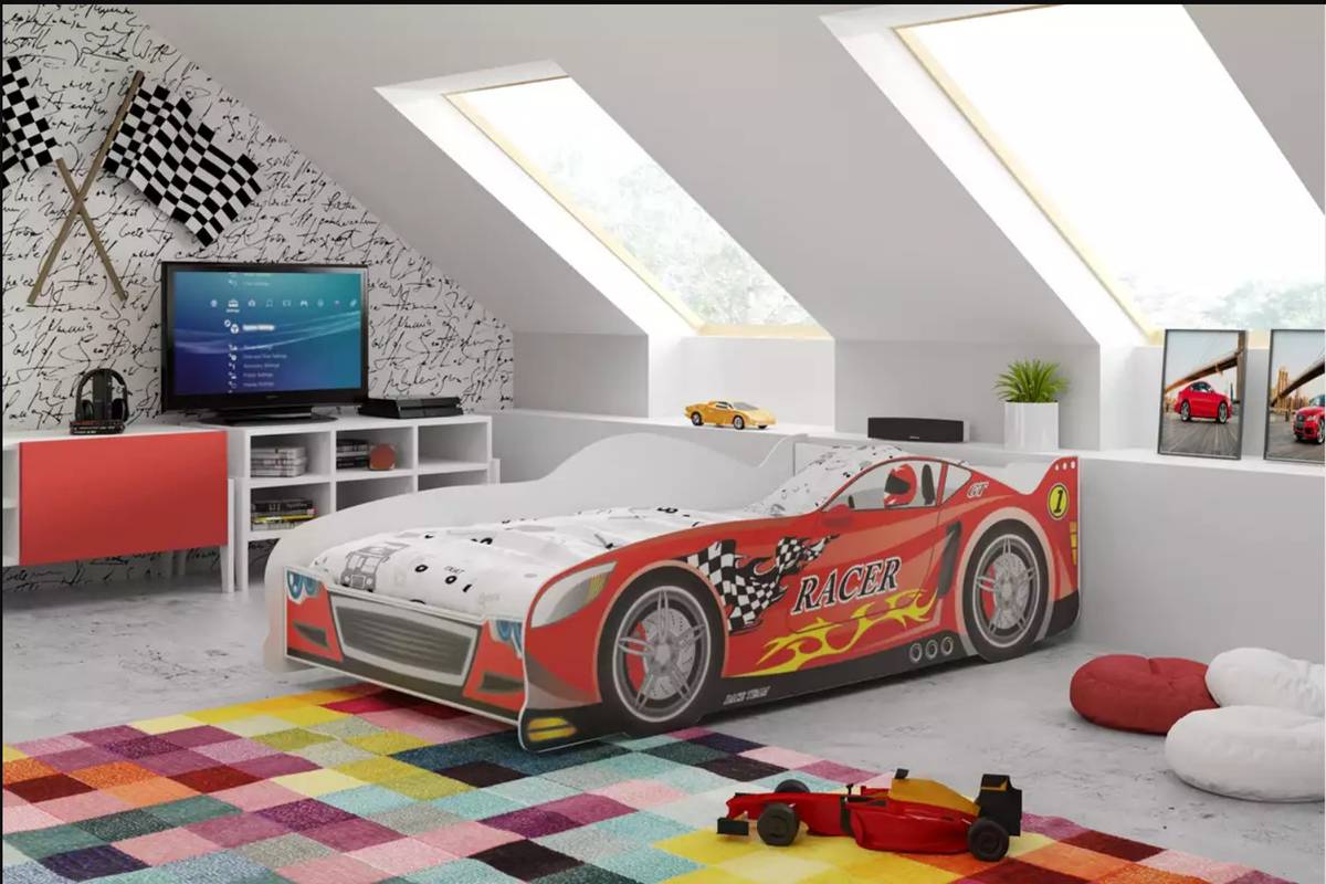 CARS gyerek ágykanapé autó formával