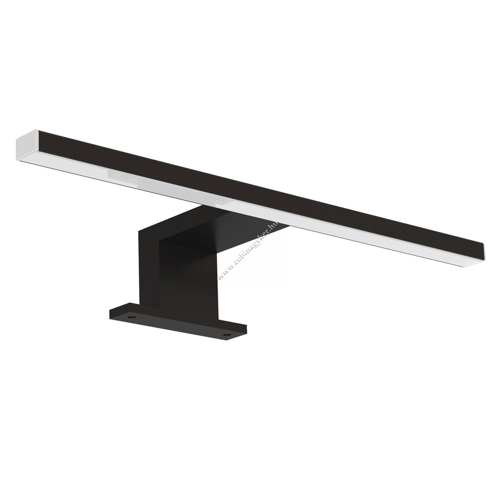 Fürdőszoba LED világítás – ALA fekete, széles fénycsík