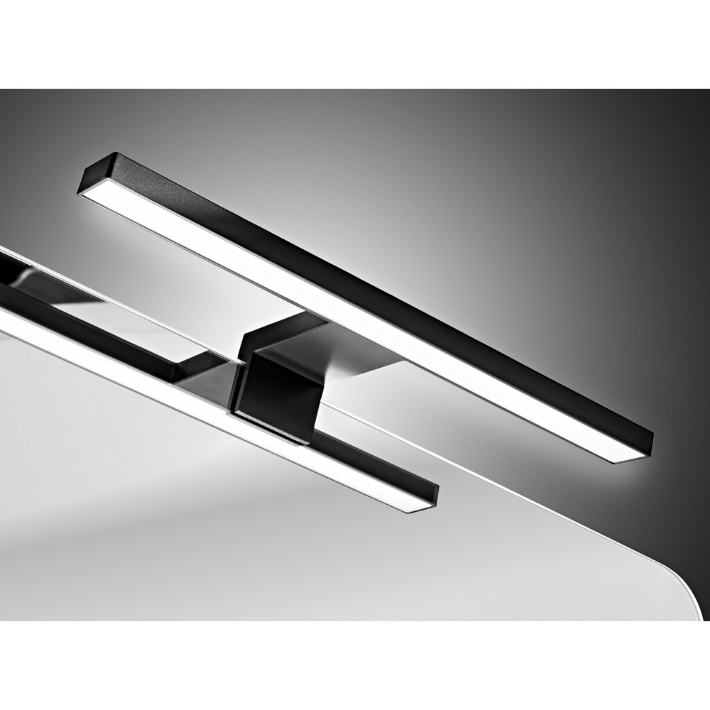 Fürdőszoba LED világítás – JULIET matt fekete