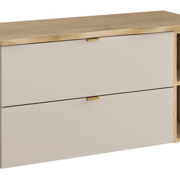 .DALIA KASMIR komplett fürdőszoba bútor szett 100 cm-es asztallappal – SET-DC B NAT CREMONA 100CM LR