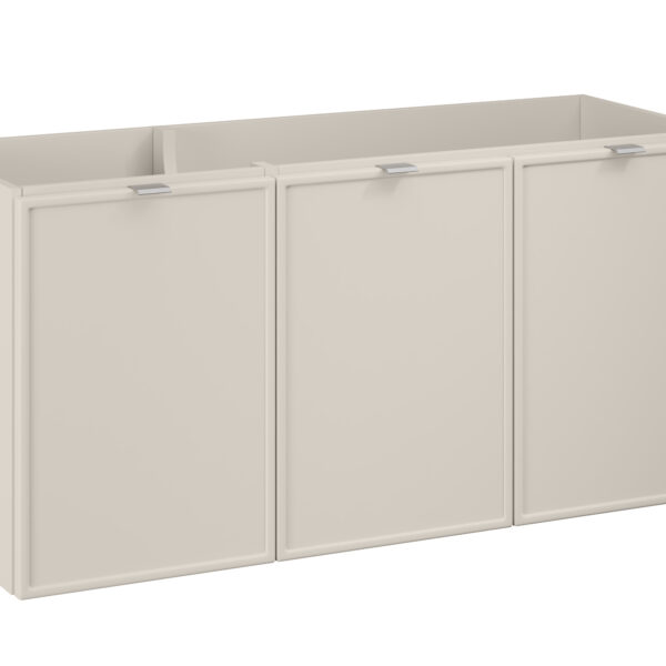 BELLA KASMIR mosdós alsó szekrény 120 cm 3 ajtós – BELLA CASHMERE 82-120-46-3D