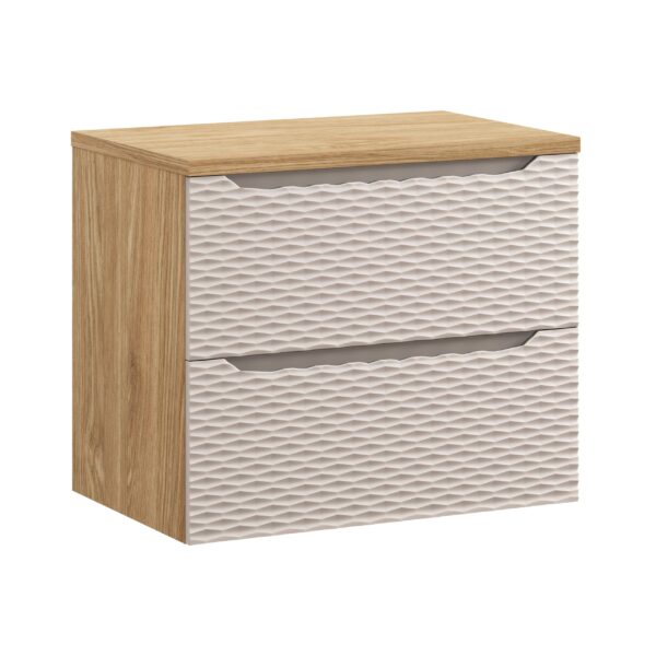 .OCEAN BEIGE komplett fürdőszoba bútor szett 70 cm mosdópulttal