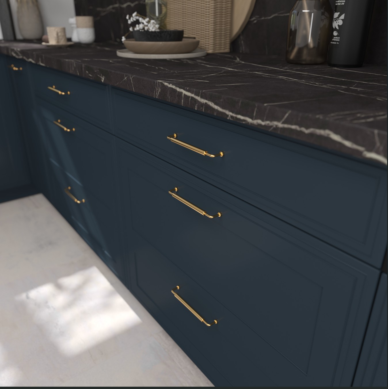 SIGNUM elemes konyhabútor frontprofil közeli részlet