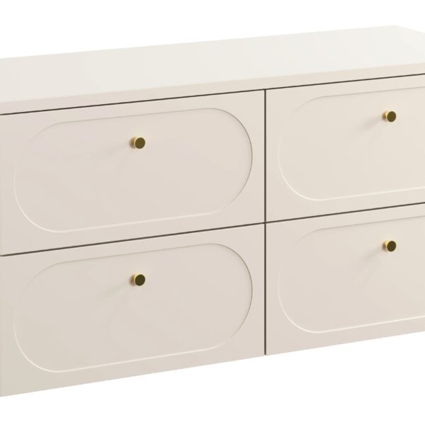 .DONNA SAND komplett fürdőszoba bútor szett 120 cm mosdóval