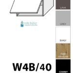 MALMO KONYHABÚTOR 1-ajtós FELSŐ szekrény 40 cm (W4B40)