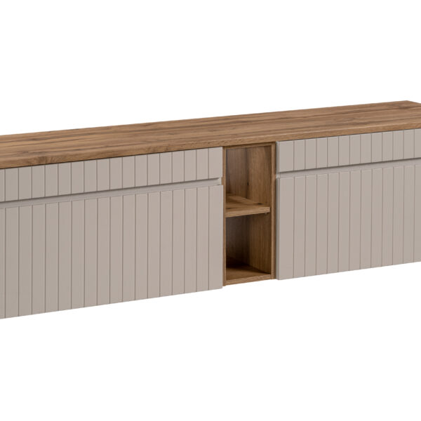 ICONIC CASHMERE komplett fürdőszoba bútor szett 180 cm – pulttal SET - ICC B 180 CM   81-01 COAST EVOKE OAK