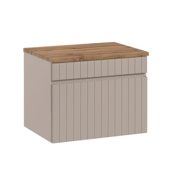 ICONIC CASHMERE komplett fürdőszoba bútor szett 60 cm – pulttal SET - ICC B 60 CM