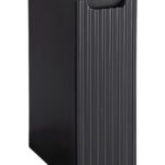.Pult alatti szekrény 20cm 1 ajtó – NOVA BLACK fürdőszoba bútor NOVA BLACK D2 81-20-1D(W81-01D)-NB