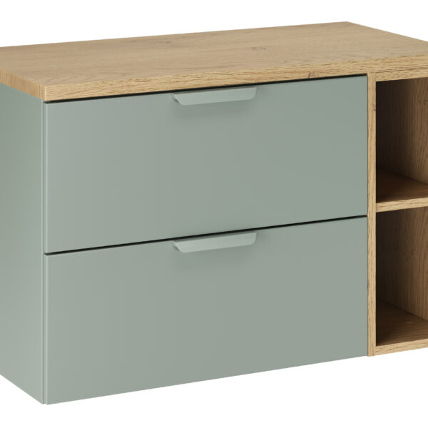 ASTER GREEN Fürdőszoba bútor szett 80cm pulttal – SET-ASG B CREMONA 80CM LR