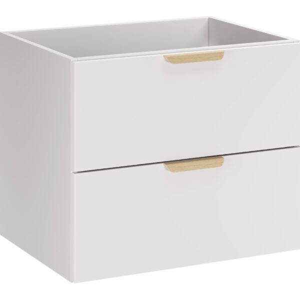 ..ASTER WHITE mosdószekrény 60 cm – 2 fiókkal (ASTER WHITE 82-60-46-2S)