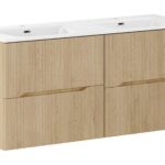 NORDIC CREMONA fürdőszoba bútor szett 120 cm – SET-NC 120CM UM SKY