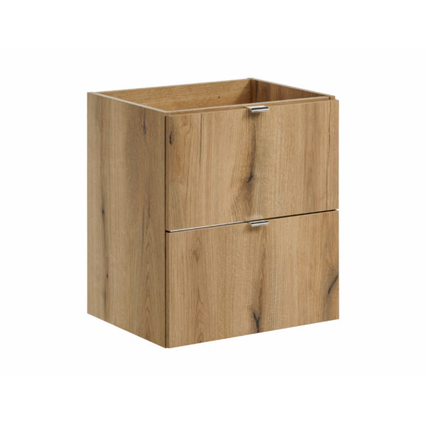 NOVA OAK Mosdószekrény 50 cm 2 fiókos fürdőszoba bútor – NOVA OAK A 82-50-2S