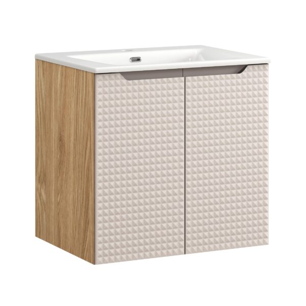 LUXOR BEIGE fürdőszoba bútor szett – 60 cm D SKY (SET-LXB 60CM D SKY)