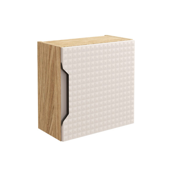 LUXOR BEIGE fürdőszoba bútor – Felső szekrény Qubik 35×35×19 cm (LUXOR BEIGE 83-35-1DQ)