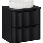 NOVA BLACK komplett fürdőszoba bútor szett 60 cm SET-NOB B BLACK 60CM S UN BEYOND 5 WH-NB