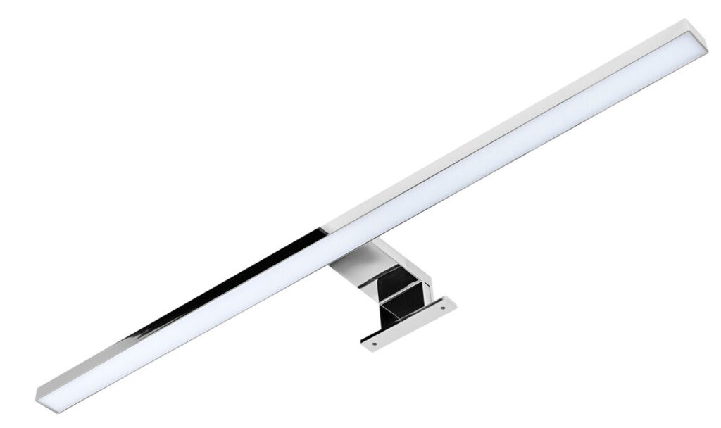 LED lámpa fürdőszoba világítás ALA 2 LED lámpa 60 cm – ALA 2 LAMPA LED 60CM Króm LED lámpa hosszú fénycsíkkal – fürdőszoba LED lámpa tükör fölé