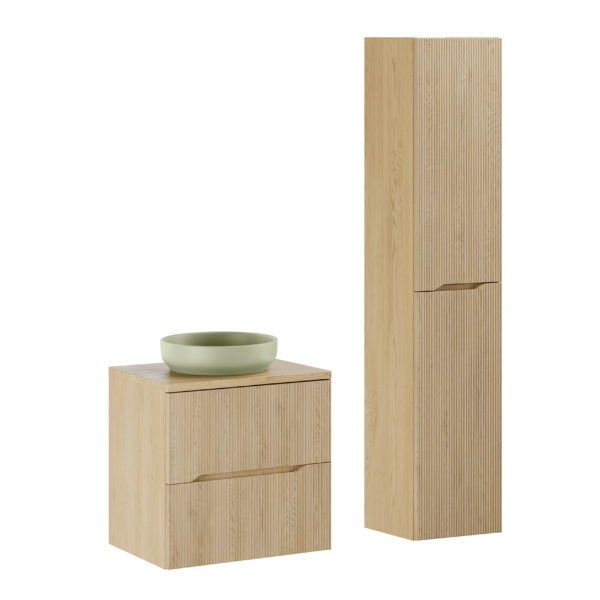 .NORDIC CREMONA fürdőszoba bútor szett 60 cm – SET-NC B CREMONA 60CM UN RIVER 1 OG HC