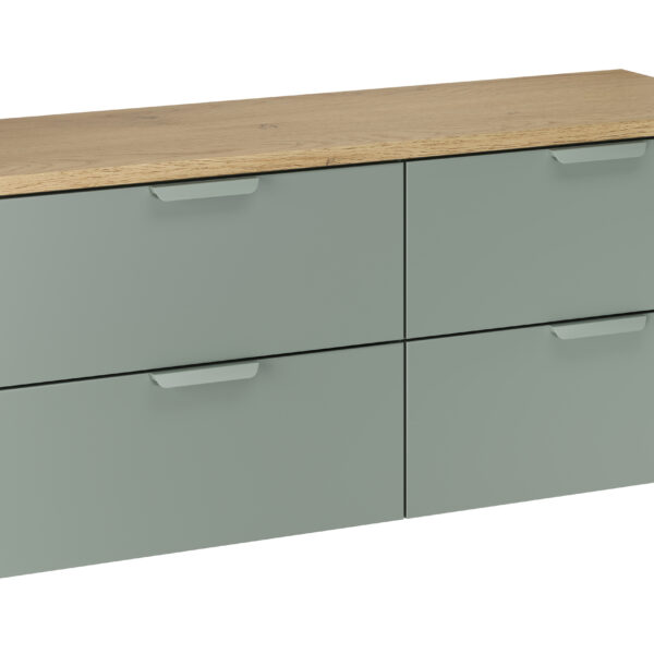 ASTER GREEN Fürdőszoba bútor szett 120cm pulttal – SET-ASG B CREMONA 120CM