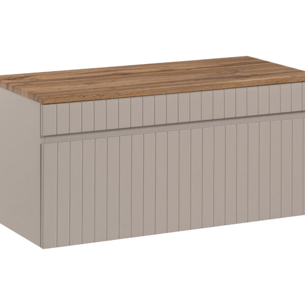 ICONIC CASHMERE komplett fürdőszoba bútor szett 80 cm – pulttal SET - ICC B 80 CM