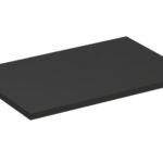 Mosdószekrény pultlap mosdópult 80 cm – BLACK 89-80-46 L