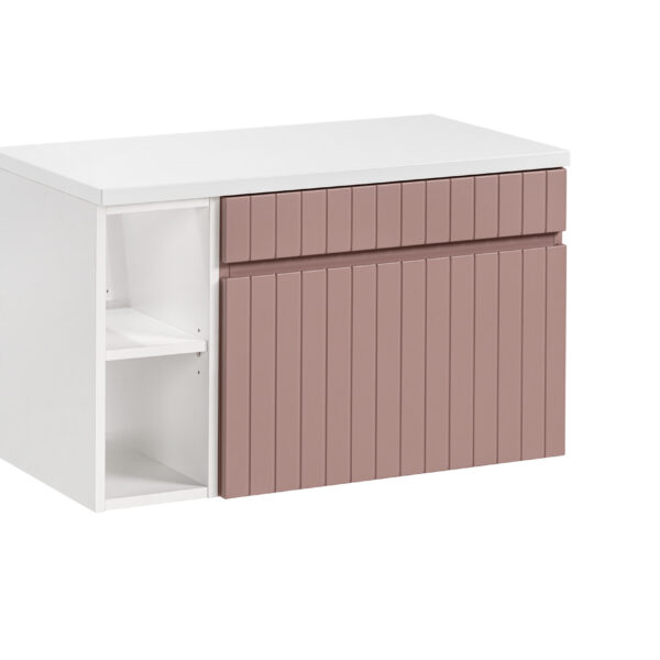 ICONIC ROSE komplett fürdőszoba bútor szett 80 cm – SET -ICR B 80 CM   81-01 WHITE