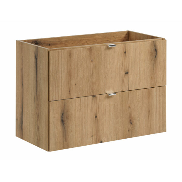 NOVA OAK Mosdószekrény 80 cm 2 fiókos fürdőszoba bútor – NOVA OAK A 82-80-2S