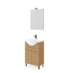 Rubino 55 cm fürdőszoba bútor 4801+213/EL Rovere Naturale