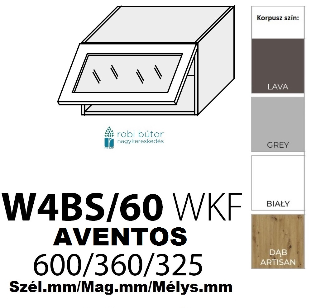W4BS6020WKF20AVENTOS20KORP-1 Olcsó konyhabútor, elemes konyhabútor Budapesten, fürdőszobabútor és sarokgarnitúra akár féláron! Gyors szállítás, hatalmas választék Robinagyker.hu-n.