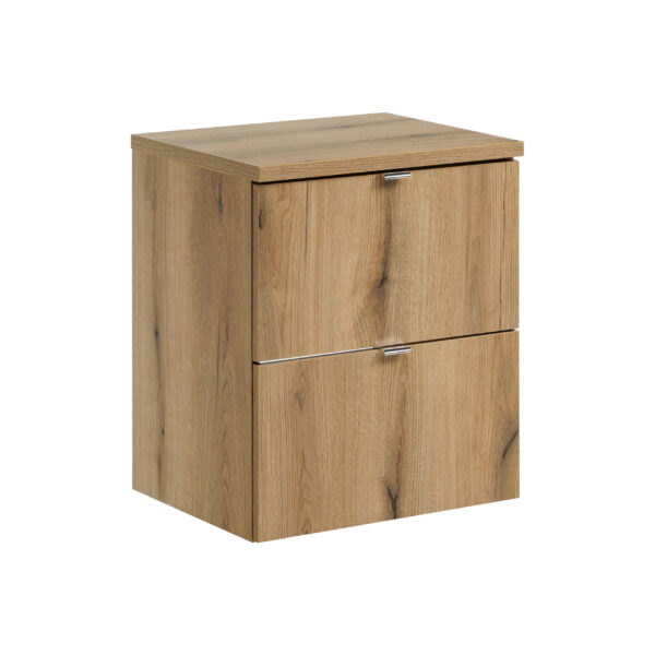 NOVA OAK komplett fürdőszoba bútor szett 50 cm – pulttal SET-NOA B OAK 50CM S