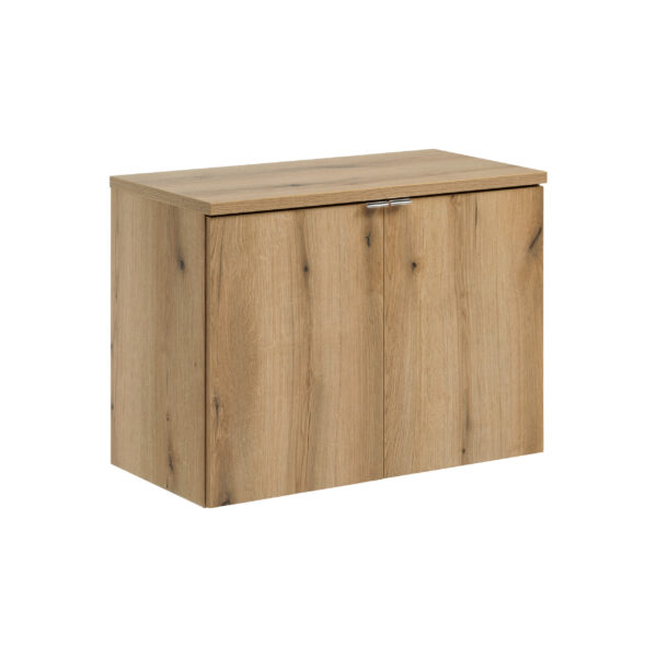 NOVA OAK komplett fürdőszoba bútor szett 80 cm – pulttal SET-NOA B OAK 80CM D