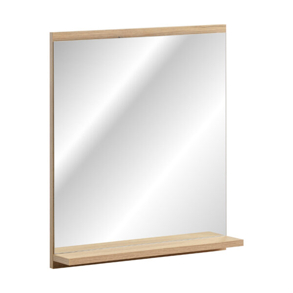 NOVA OAK Keret nélküli tükör 50 cm fürdőszoba bútor – NOVA OAK A 84-50